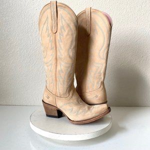 NEW Junk Gypsy Lane NIGHTHAWK Boot 7.5 Bone Cowboy Western Wedding Limited Ed